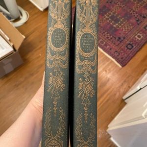 1917 Memoirs of the Private Life of Marie Antoinette 2 volume set